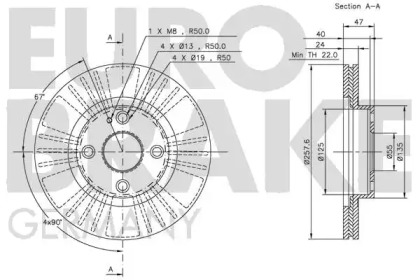 EUROBRAKE 5815203235