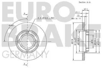 EUROBRAKE 5815203236