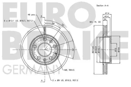 EUROBRAKE 5815203241