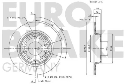 EUROBRAKE 5815203246