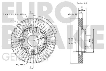 EUROBRAKE 5815203247