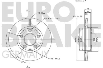 EUROBRAKE 5815203258