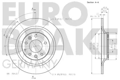 EUROBRAKE 5815203265