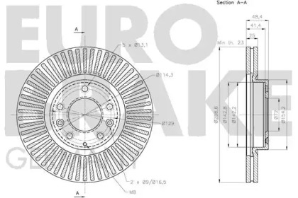 EUROBRAKE 5815203268