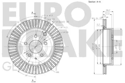 EUROBRAKE 5815203276