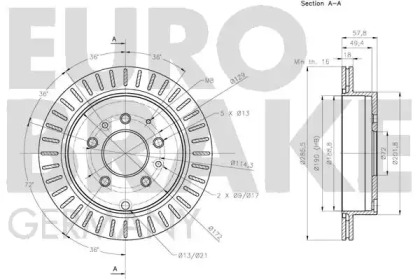 EUROBRAKE 5815203277