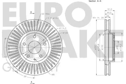 EUROBRAKE 5815203278