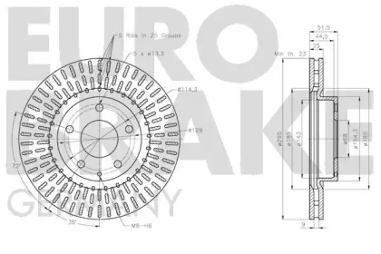 EUROBRAKE 5815203282