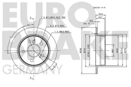 EUROBRAKE 5815203307