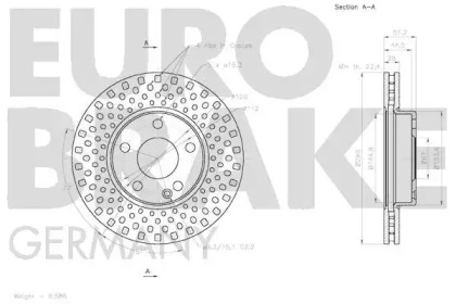 EUROBRAKE 58152033111