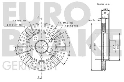 EUROBRAKE 5815203313