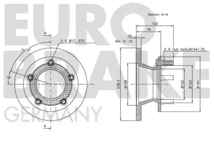 EUROBRAKE 5815203314