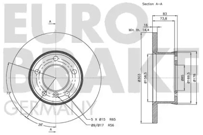 EUROBRAKE 5815203315