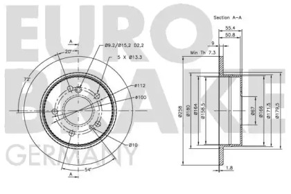 EUROBRAKE 5815203318