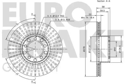 EUROBRAKE 5815203322