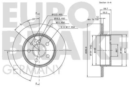 EUROBRAKE 5815203330