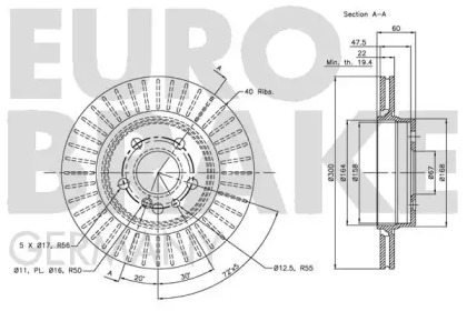 EUROBRAKE 5815203331