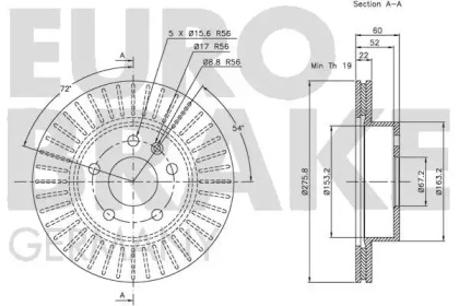EUROBRAKE 5815203335