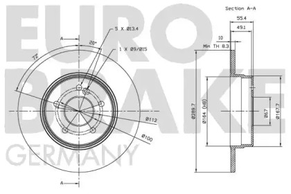 EUROBRAKE 5815203342