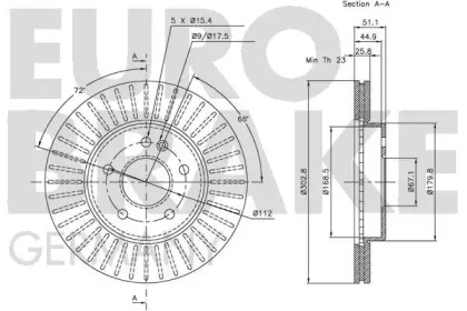 EUROBRAKE 5815203347