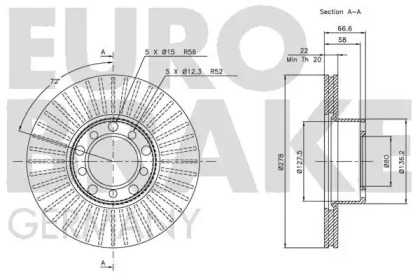 EUROBRAKE 5815203349