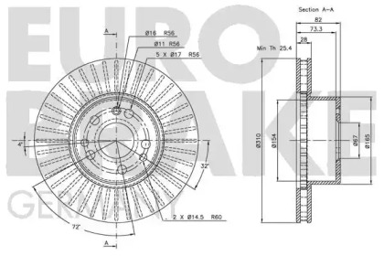 EUROBRAKE 5815203350