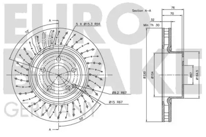 EUROBRAKE 5815203351