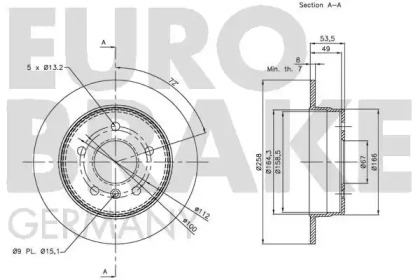 EUROBRAKE 5815203355