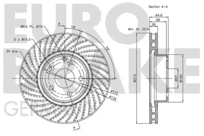 EUROBRAKE 5815203360