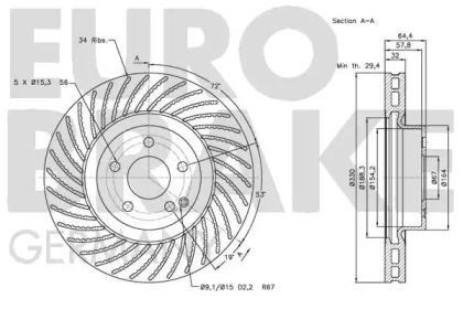 EUROBRAKE 5815203361