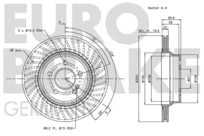 EUROBRAKE 5815203363