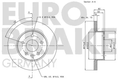 EUROBRAKE 5815203367