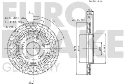 EUROBRAKE 5815203369