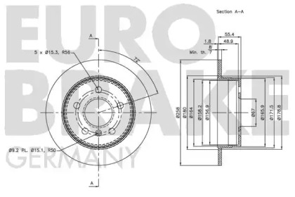 EUROBRAKE 5815203374