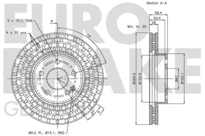 EUROBRAKE 5815203375