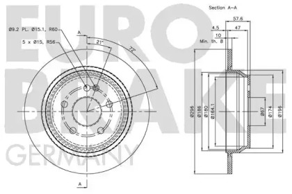 EUROBRAKE 5815203376