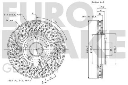 EUROBRAKE 5815203381