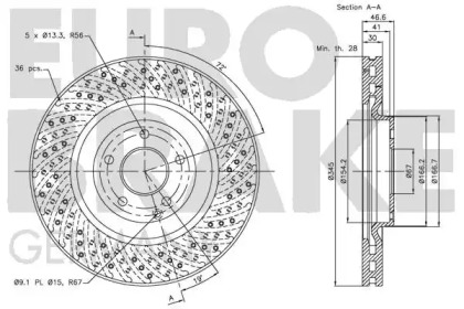 EUROBRAKE 5815203390