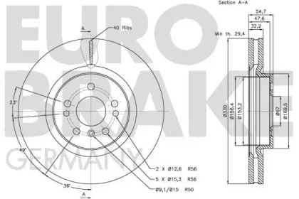 EUROBRAKE 5815203392