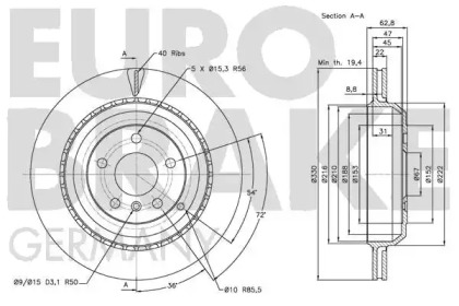 EUROBRAKE 5815203394