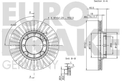 EUROBRAKE 5815203402