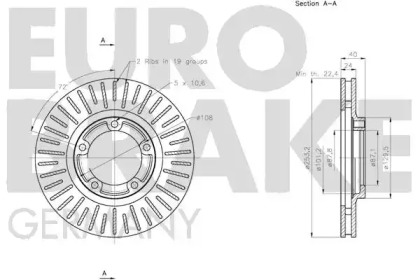 EUROBRAKE 5815203405