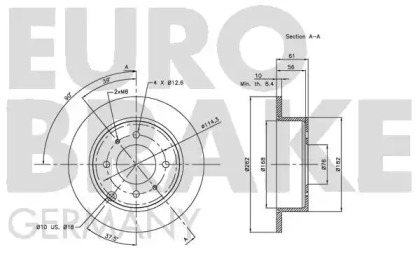 EUROBRAKE 5815203412