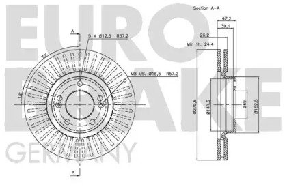 EUROBRAKE 5815203413