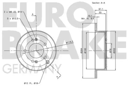 EUROBRAKE 5815203414