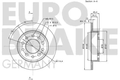 EUROBRAKE 5815203426