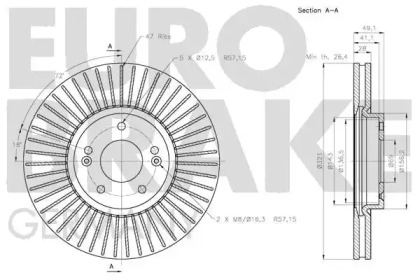 EUROBRAKE 5815203450