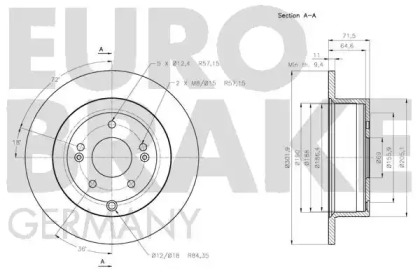 EUROBRAKE 5815203432
