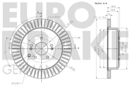 EUROBRAKE 5815203448