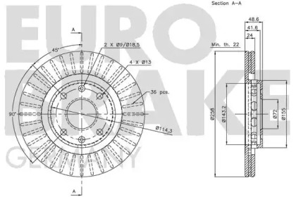 EUROBRAKE 5815203502